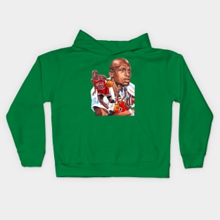 art michael jordan Kids Hoodie